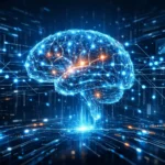 Artificial intelligence digital brain with neural network connections representing machine learning technology in 2026